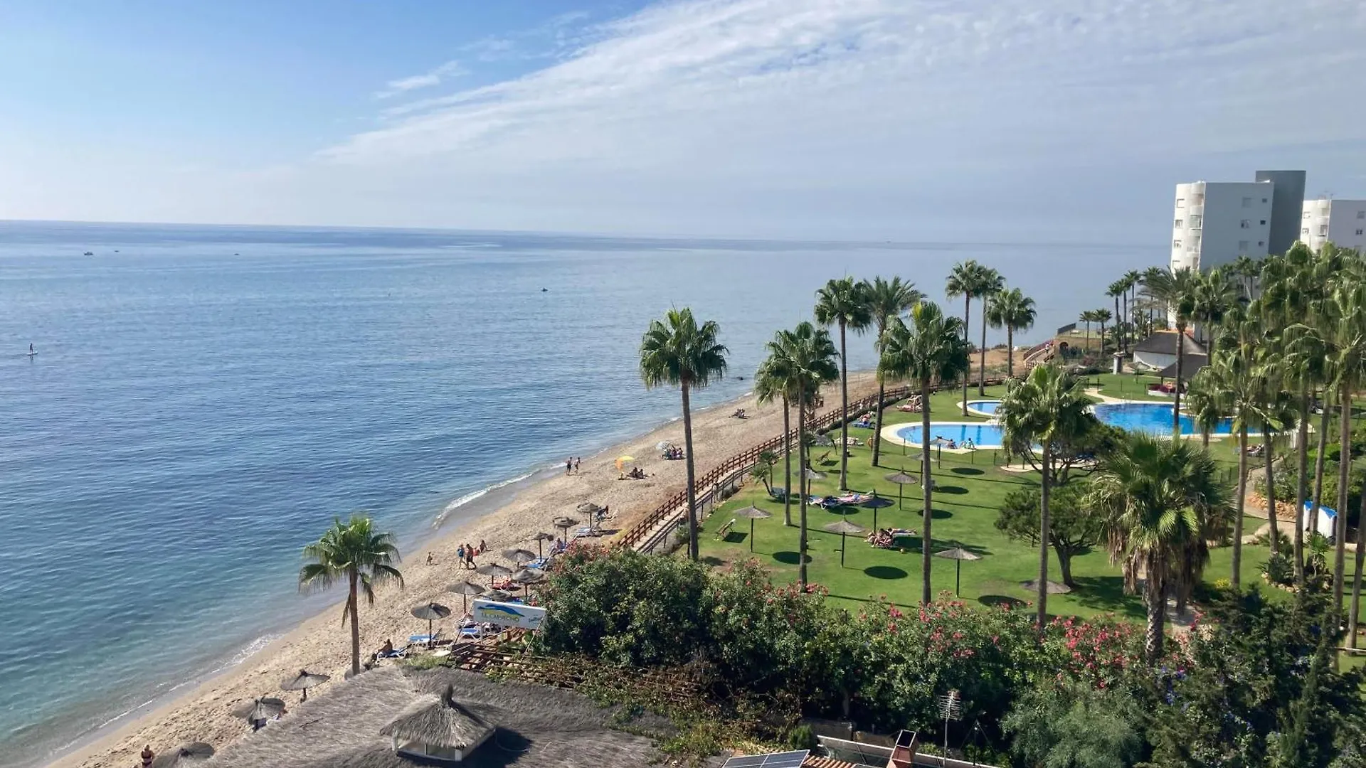 Spectacular Parnoramic Beachfront Sea View Studio Apartment Mijas